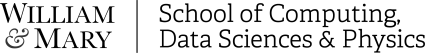 School of Computing, Data Sciences & Physics