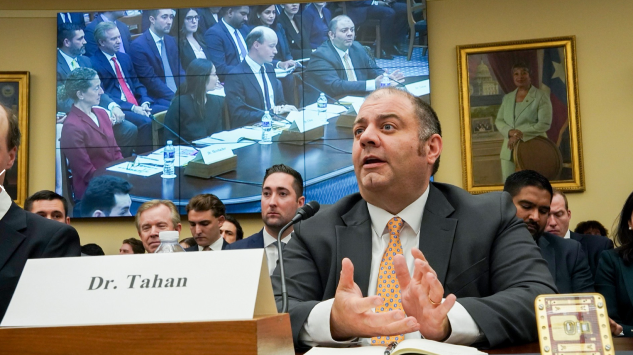 Dr. Charles Tahan testifies before the U.S. House Committee on Science, Space, and Technology on May 7, 2025.