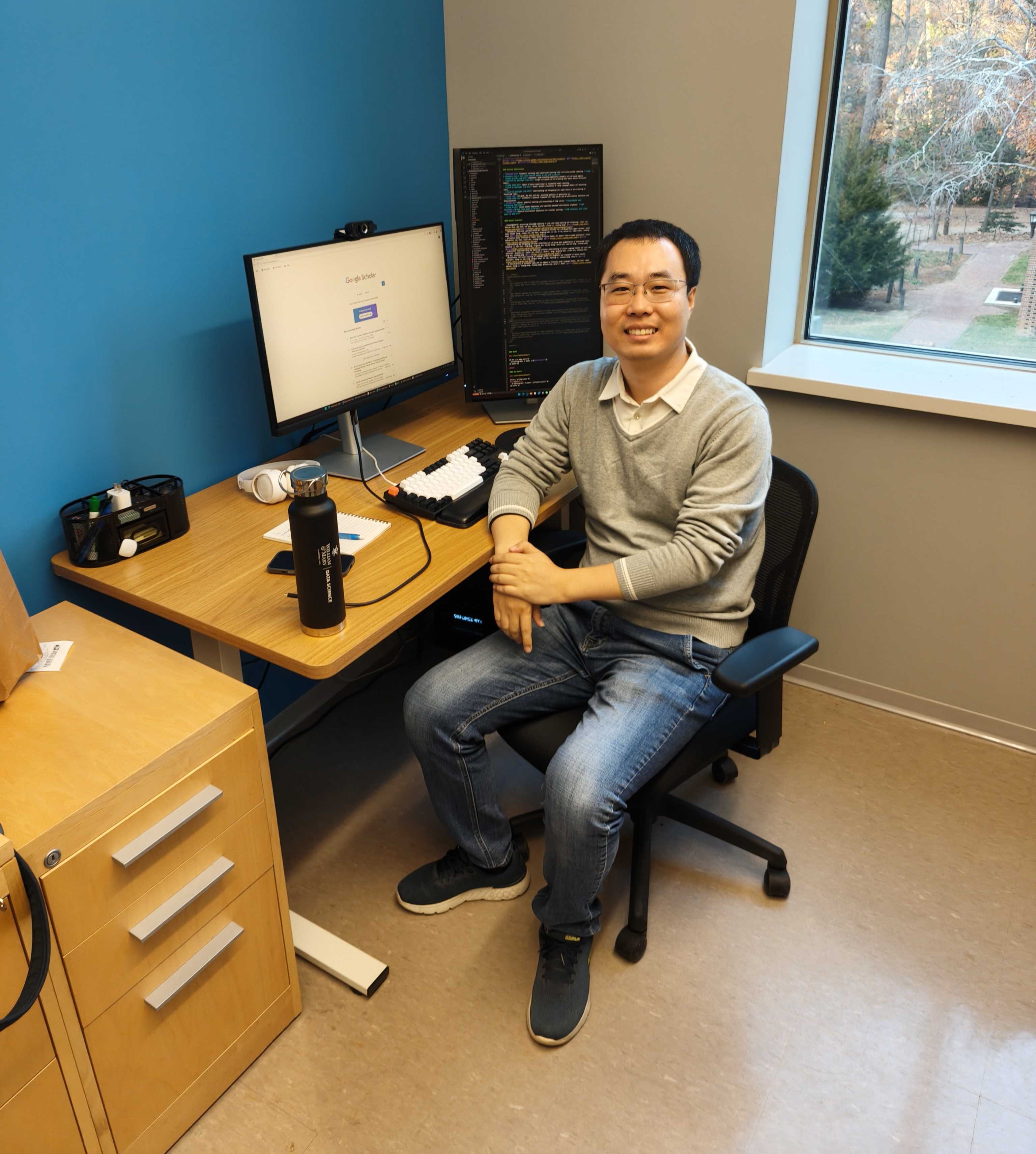 William & Mary Assistant Professor of Data Science Jindong Wang 